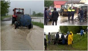 COD ROŞU de inundaţii pe râuri din 11 judeţe. Noi evacuări pregătite de autorităţi
