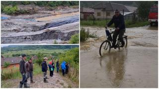 Cod roşu de inundaţii. Zeci de oameni, evacuaţi de teama viiturilor. Dacă digurile cedează, se anunţă dezastru