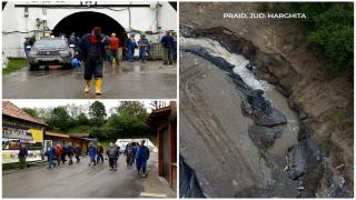 Cum a fost inundată complet Salina Praid. Producţia de sare este compromisă