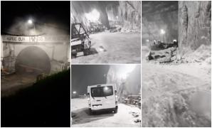 Ultimele imagini din galeria turistică, înainte ca Salina Praid să fie inundată. Cum putea fi evitat dezastrul