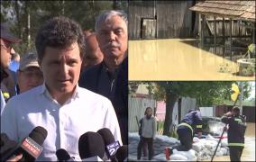 Nicuşor Dan a mers în localităţile afectate de inundaţii: "Voi pune presiune. Avem un stat disfuncțional"
