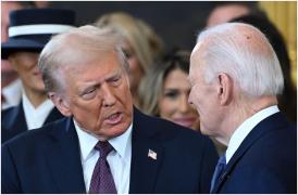 Trump susține teoria că Biden a murit în 2020 și a fost înlocuit de clone "fără suflet şi fără minte"
