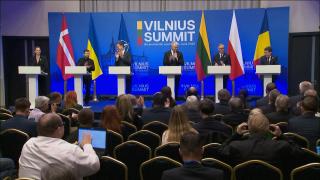 Nicuşor Dan, aplaudat la Vilnius. Preşedintele a propus ca Summitul B9 din 2026 fie la Bucureşti