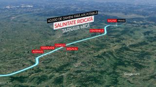 ANIMAŢIE. Zeci de mii de oameni, avertizaţi să nu mai bea apă de la robinet, după inundarea Salinei Praid