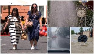 România, între caniculă şi furtuni violente. Când revin temperaturile la normal