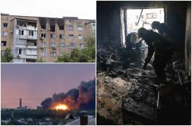 Atac fără precedent al Rusiei în Harkov și Herson: 5 morți şi zeci de răniți după ploaia de rachete și drone