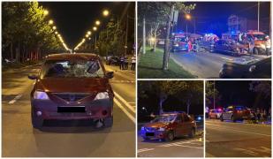Doi soţi spulberaţi pe o trecere de pietoni din Bucureşti, de un şofer de 74 de ani. Bărbatul a murit