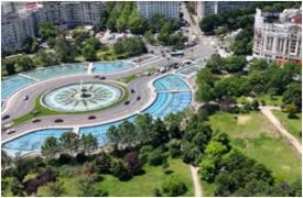 Fântânile din Piața Unirii vor fi închise în următorii 2 ani. De marți încep lucrările la planșeu