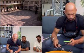 Andrew Tate, petrecere cu animatoare în curtea Muzeului Brukenthal. Expicaţia organizatorului