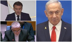 Reacţii internaţionale după schimbul de rachete dintre Israel şi Iran. Macron: Este o ameninţare existenţială