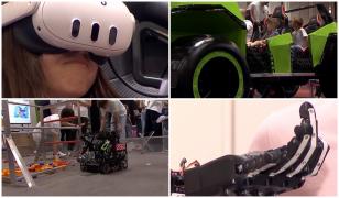 Case smart, roboţi umanoizi şi gadgeturi parcă desprinse din filme la un târg de tehnologie din Bucureşti