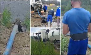 Scandal la Hidro Prahova. Angajaţi ai companiei, acuzaţi că au golit mai multe vidanje în râul Prahova