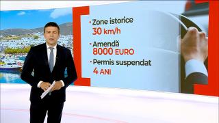 Amenzi drastice introduse în Grecia pentru şoferi: pot plăti 8.000 de euro şi rămâne fără permis 4 ani