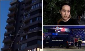 "A căzut o fetiță de la etajul 11". Filmul morții copilei de 2 anișori, în București. Era în grija bunicului