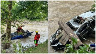 Inundaţii catastrofale în SUA: 6 morţi între care şi un copil de 3 ani. Puhoaiele au pus la pământ tot în cale