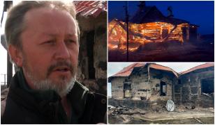 Cabana meteo din Vârful Vlădeasa a luat foc în timp ce meteorologul era cu familia înăuntru