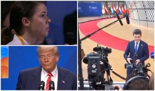 Discuția dintre Trump și o jurnalistă ucraineană, al cărei soț este pe front