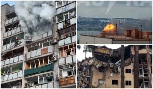 Rusia a reluat atacurile în apropiere de graniţa cu România. Două aeronave F-16 au monitorizat situaţia