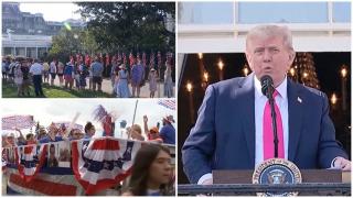 Ziua Independenţei SUA, sărbătorită cu focuri de artificii, parade şi acrobaţii aviatice