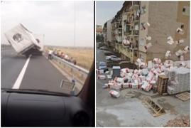 România, între caniculă și furtuni. Blocuri distruse, copaci luați pe sus: 