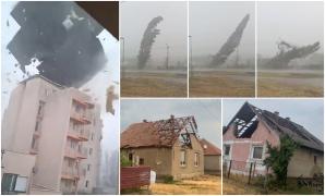 Ungaria, măturată de vijelii devastatoare. Temperatura a scăzut cu 20 de grade în doar câteva minute