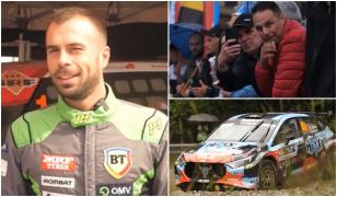 Weekend plin de adrenalină la Sibiu. "Șanta", proba-regină a raliului, a ţinut fanii cu sufletul la gură
