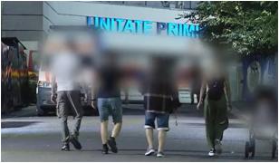 Două clanuri rivale, la un pas de bătaie în faţa unui spital din Capitală. Bâte şi cuţite găsite în maşini