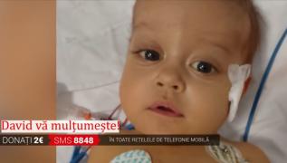 Solidaritatea care salvează vieți: David a fost operat cu succes în Italia