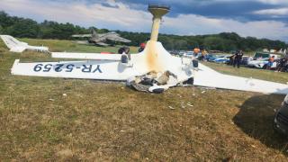 Avion de mici dimensiuni, prăbuşit lângă Orăştie. Un mort şi un rănit grav în urma incidentului