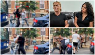 Două românce, mamă şi fiică, scandal uriaş în America pentru un loc de parcare. Şi-au lovit victima cu pumnii