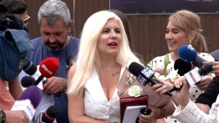 Primele imagini cu Elena Udrea eliberată din închisoare: 