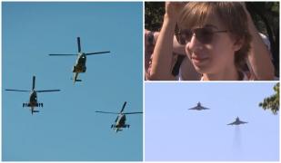 Un turist străin aflat în vacanţă, impresionat de ce a văzut de Ziua Aviaţiei: "Este grozav"