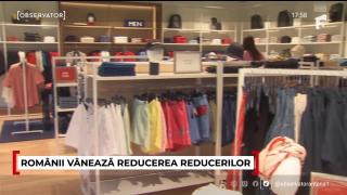 Românii, vânători de reduceri în outleturi