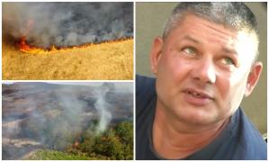 "A ars tot, tot, tot". Hectare întregi, inclusiv culturile muncite ale oamenilor, făcute scrum în Mehediți