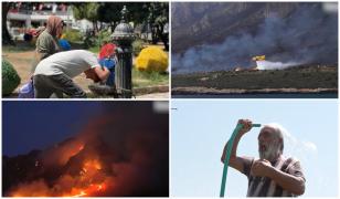 Ţările în care românii merg în vacanţă, sub o cupolă de foc. Unde s-au înregistrat 50 de grade Celsius