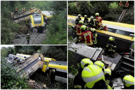 Tragedie feroviară în Germania: 3 morți și zeci de răniți, după ce un tren cu 100 de pasageri a deraiat