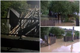 Sute de oameni, evacuați din 3 comune din Neamț din cauza inundațiilor. Râul Bistrița e peste cota de pericol