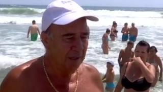 Reacţia inconştientă a multor turişti de pe litoral, când e arborat steagul roşu: "Ăsta e farmecul, nu?"