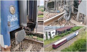 Un tren CFR a pierdut vagoane cu pasageri, în drum spre mare. Oamenii au aşteptat în câmp să fie recuperaţi