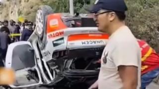 Tragedie la un raliu din Ecuador: 2 morţi şi 6 răniţi, după ce o maşină a intrat într-un grup de oameni