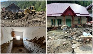 Reconstrucţia Broşteniului, în pericol. Localitatea e ameninţată iar de inundaţii
