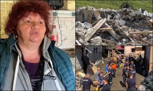După 25 de ani în străinătate, Rodica şi-a privit casa luată de ape: "Dumnezeu va vedea ce va face cu noi"