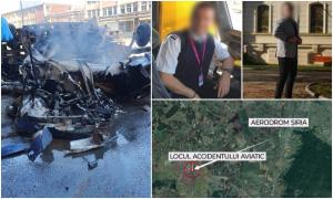 Primele ipoteze în cazul tragediei aviatice din Arad. Obiecte personale ale pilotului, găsite departe de epavă