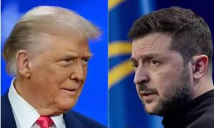 Zelenski vrea să refuze planul de pace propus de Trump. 