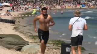 De pe şezlong, direct într-un concurs organizat de Forțele Speciale. Cum s-au descurcat turiştii din Mangalia