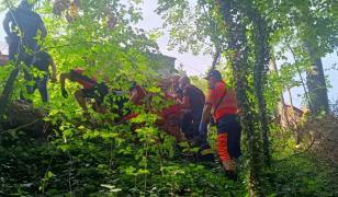 Turist dat dispărut în Sinaia, găsit mort după o săptămână. Salvamontiştii i-au recuperat trupul dintr-o râpă