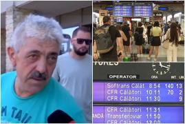 Circulația trenurilor, revenită la normal după 36 de ore. CFR n-a oferit explicații sau scuze: "De tot râsul"
