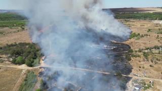 Tren de la mare, întors din drum din cauza unui incendiu de vegetaţie
