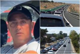 Trafic paralizat pe Valea Prahovei și A2, la sfârșit de minivacanță: "Am făcut o oră 2 km"