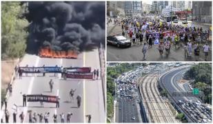 Proteste în Israel: Zeci de mii de oameni, în stradă pentru eliberarea ostaticilor din Gaza. 30 de arestări